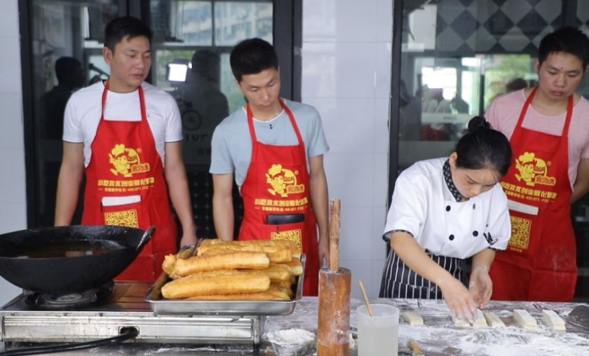 台州食为先油炸麻圆油条培训